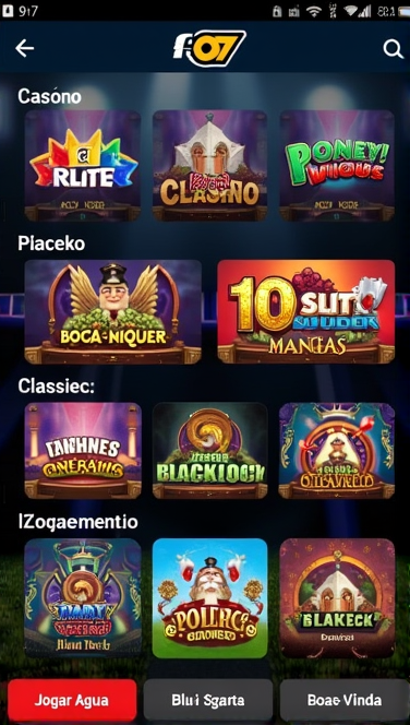 Captura de tela do f07 - Modo Clássico